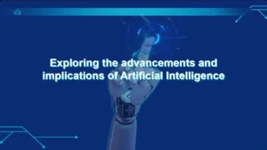 Technology Slide Templates Artificial Intelligence Theme Template