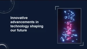 Technology Slide Templates Digital Transformation Technology Theme Template