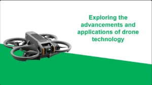 Technology Slide Templates Drone Technology Theme Template