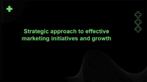 Grenn Cross Marketing Plan Theme PowerPoint Template