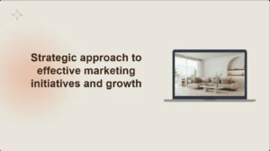 Modern Furniture Marketing Plan Theme PowerPoint Template
