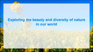 Rapeseed Flower Theme PowerPoint Template
