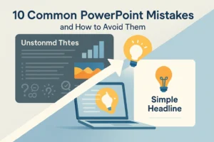 10 greșeli frecvente în PowerPoint și cum să le eviți