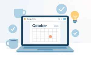 Cum să creezi un calendar în Google Slides (Ghid pas cu pas)