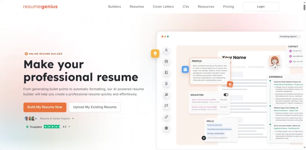 15 Best AI Resume Generators in 2026 (Free & Paid Tools Reviewed)