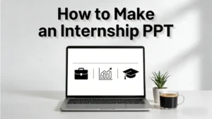 如何制作实习 PPT（学生分步指南）