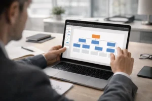如何在 Powerpoint 中创建org图表